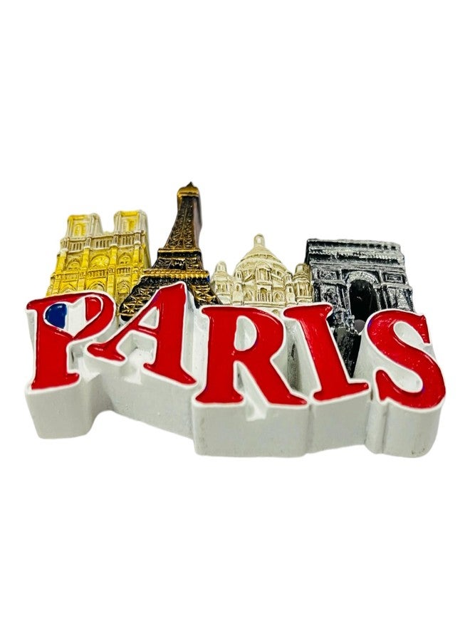 Moira 3D Resin Magnet for Fridge Decoration Travel Souvenir Paris - Image 4